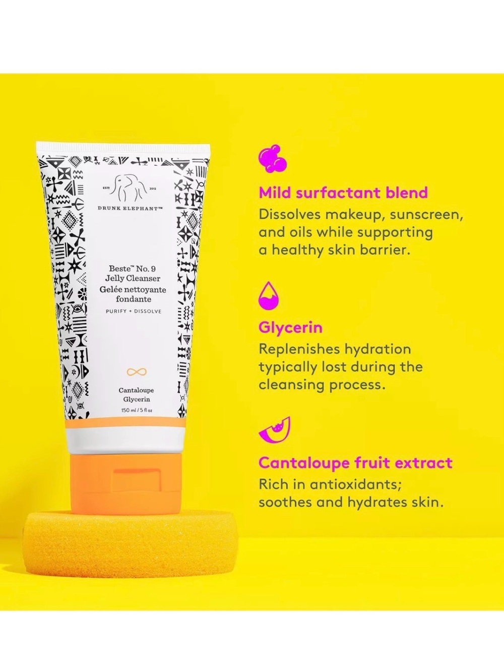 Drunk Elephant Beste No.9 Jelly Cleanser - Picture 3 of 5